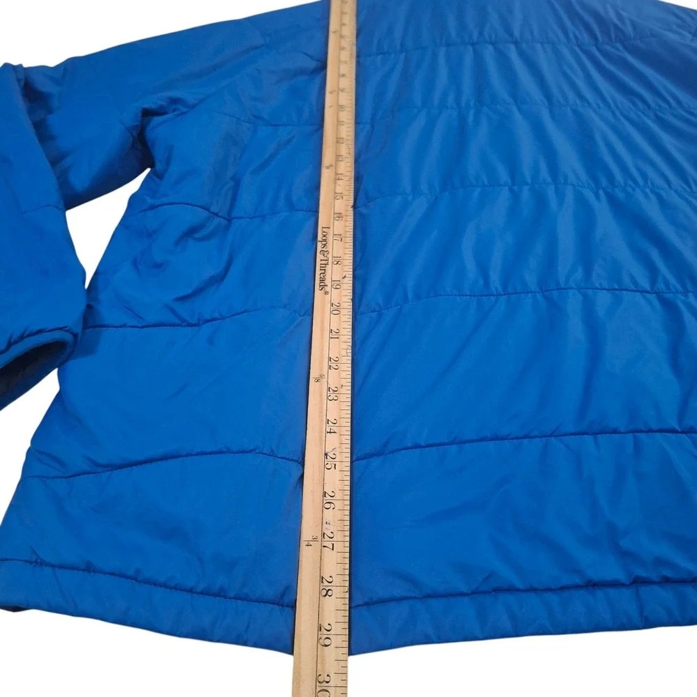 The North Face Junction Insulated Jacket Men's XXL Blue Quilted Puffer Full Zip